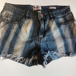 William Rast Blue Denim Women Shorts